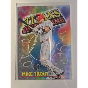 2026 Topps Series 1 - Mike Trout #TOG-2 Titans Of The Game